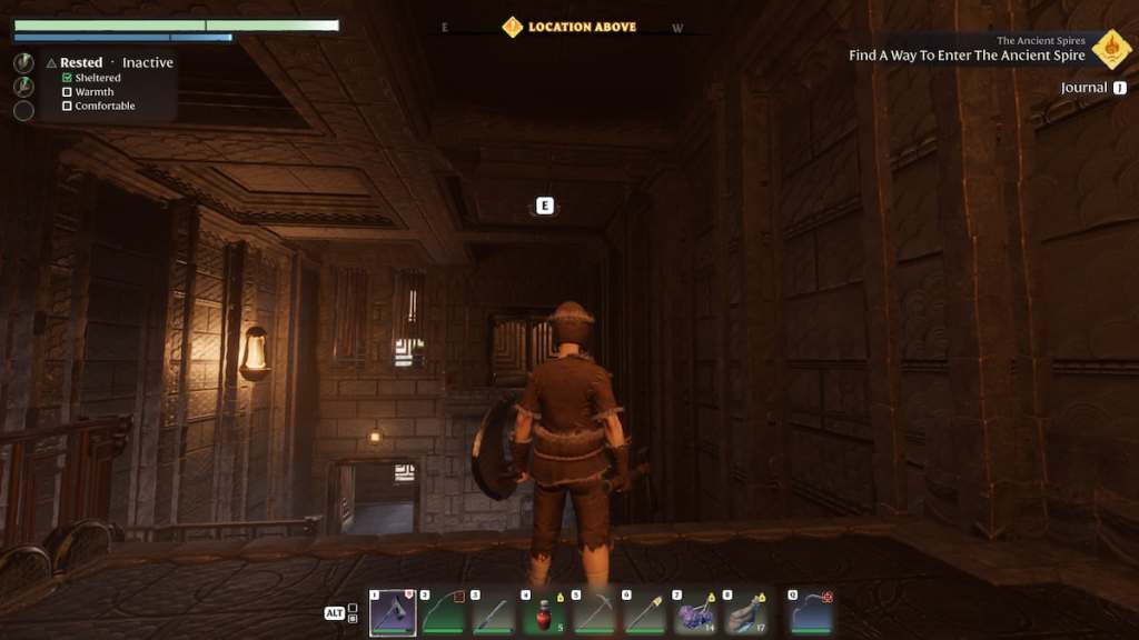 How to Craft and Use Grappling Hook in Enshrouded